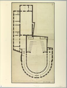 Teatro La Fenice Plan 1788 1