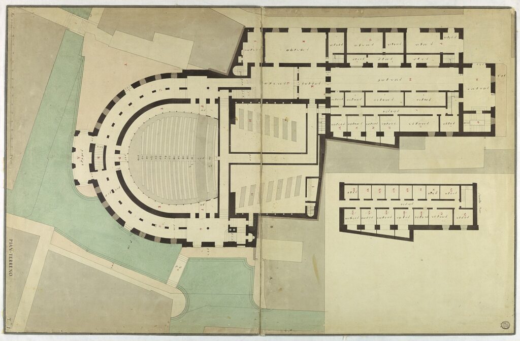 Teatro La Fenice Plan 1788 2