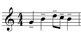 articulation music tenuto example